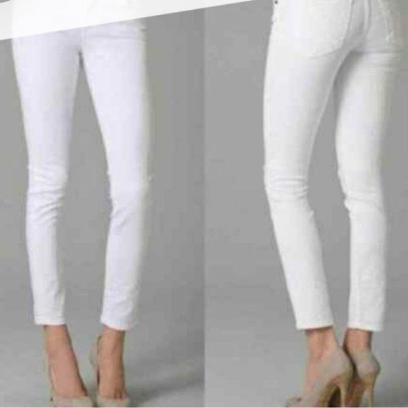 Citizens White Thompson Crop Jeans - Picture 13 of 13